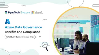 Azure Data Governance Benefits & Compliance with Purview