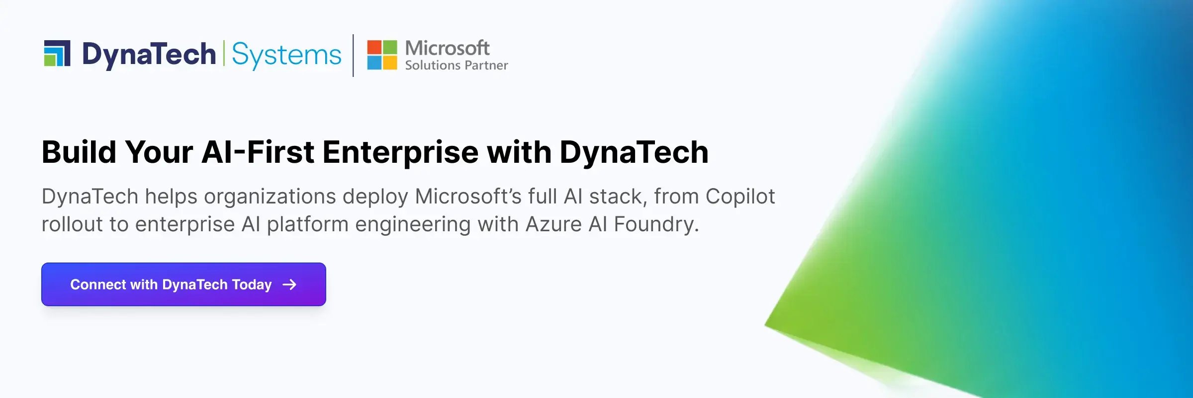 Build Your AI-First Enterprise with DynaTech
