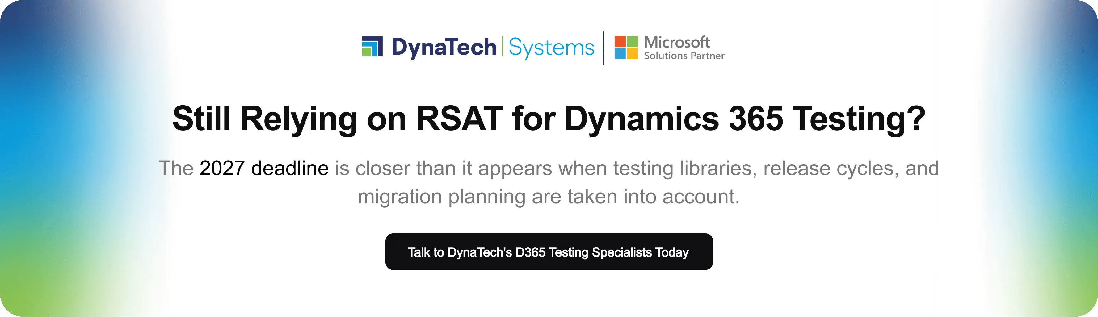 D365 Testing Dpecialists Today
