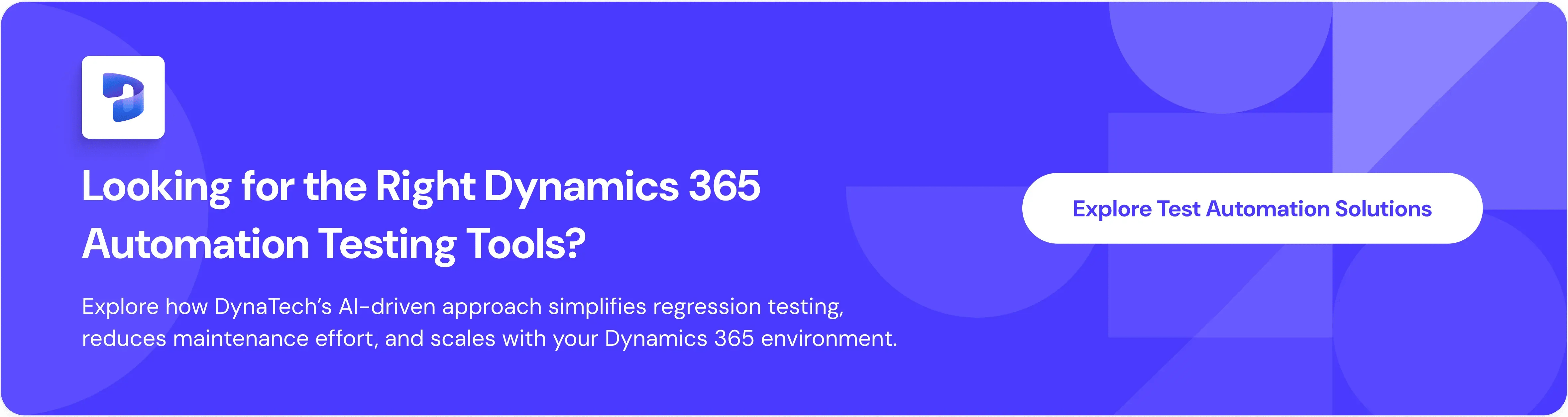 Dynamics 365 Automation Testing Tools