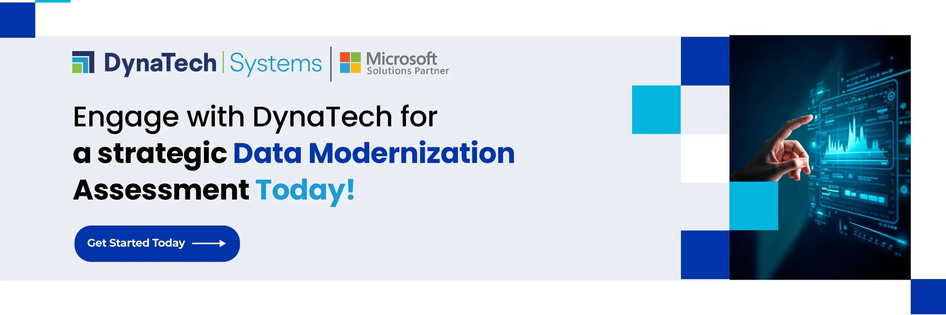 Engage with DynaTech for a strategic Data Modernization Assessment today!