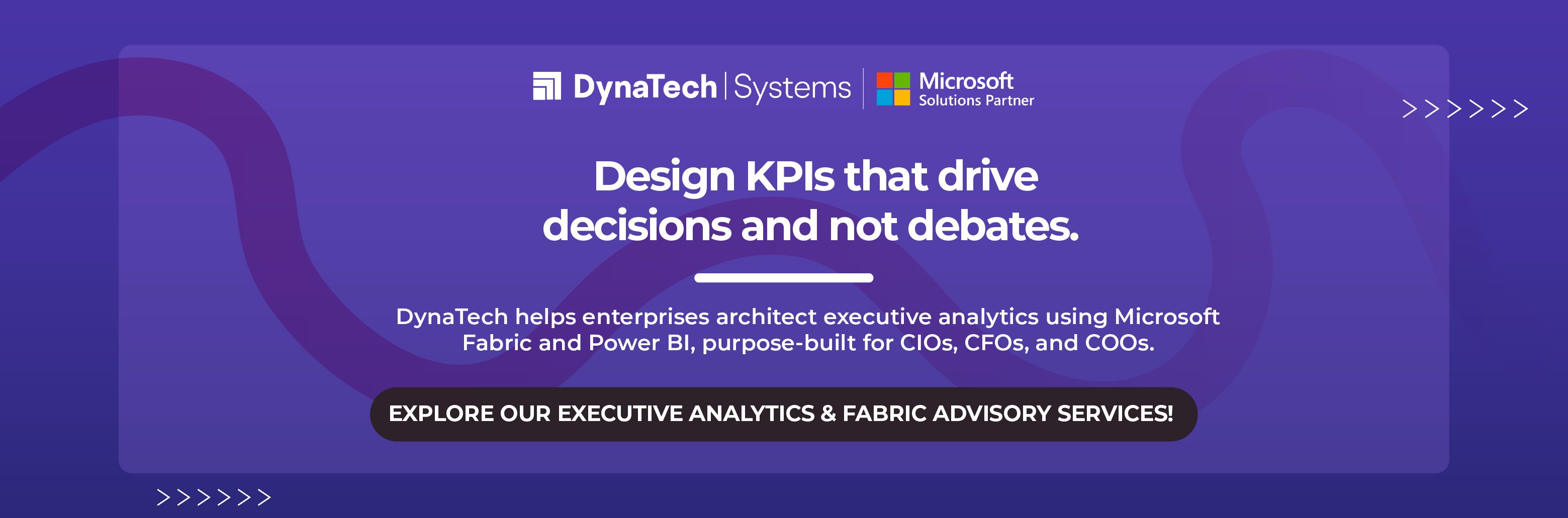 Executive Analytics & Fabric Advisory Services