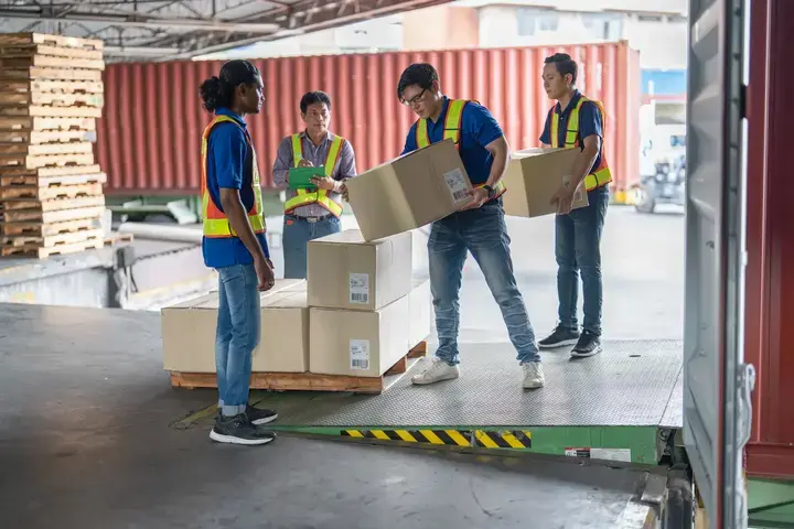 shipping process