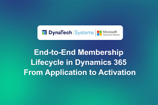 End-to-End Membership Lifecycle in Dynamics 365