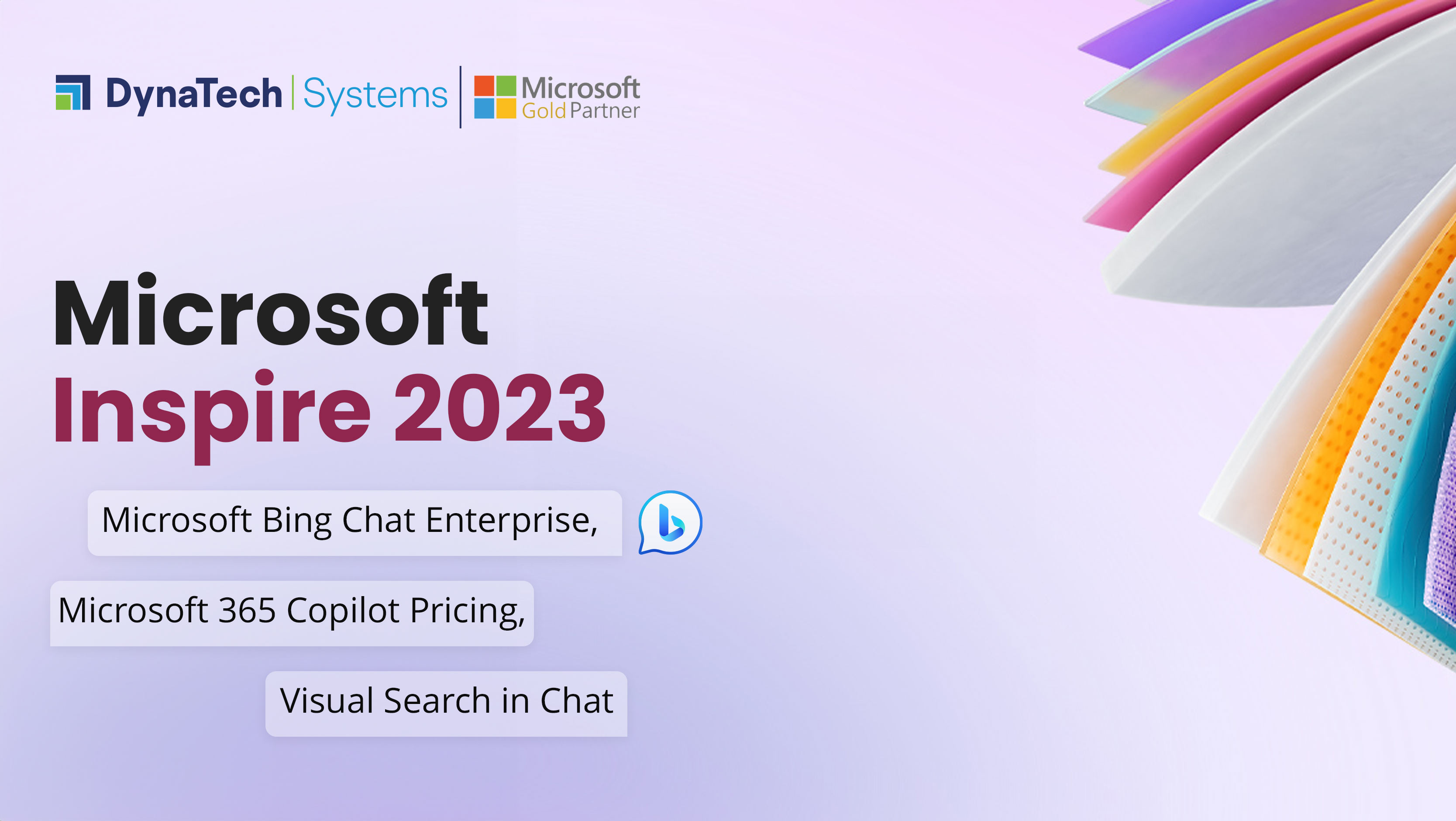Microsoft Inspire: Microsoft Bing Chat Enterprise, Microsoft 365 Copilot Pricing, and Visual Search in Chat