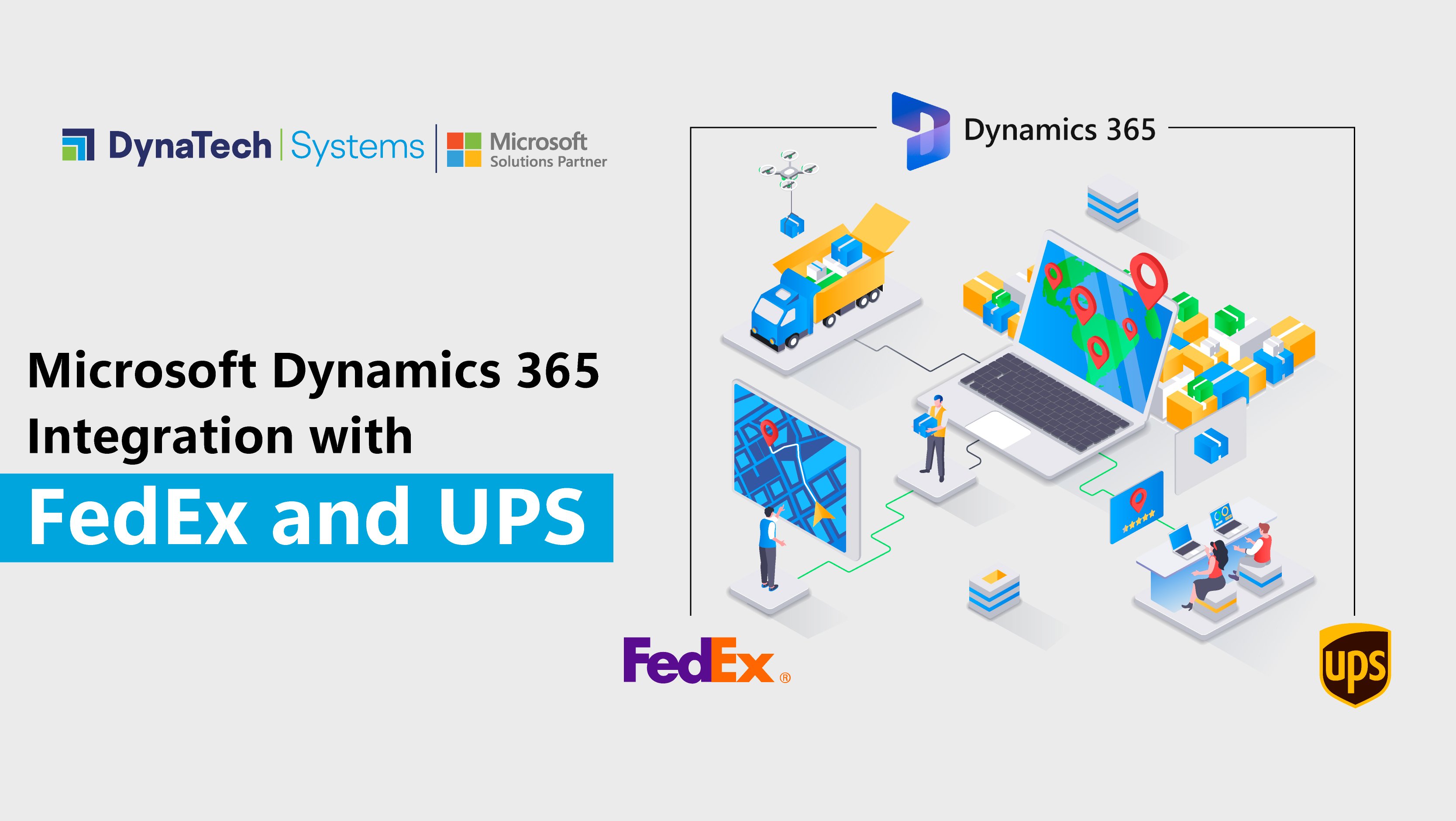 Microsoft Dynamics 365 Integration with FedEx and UPS
