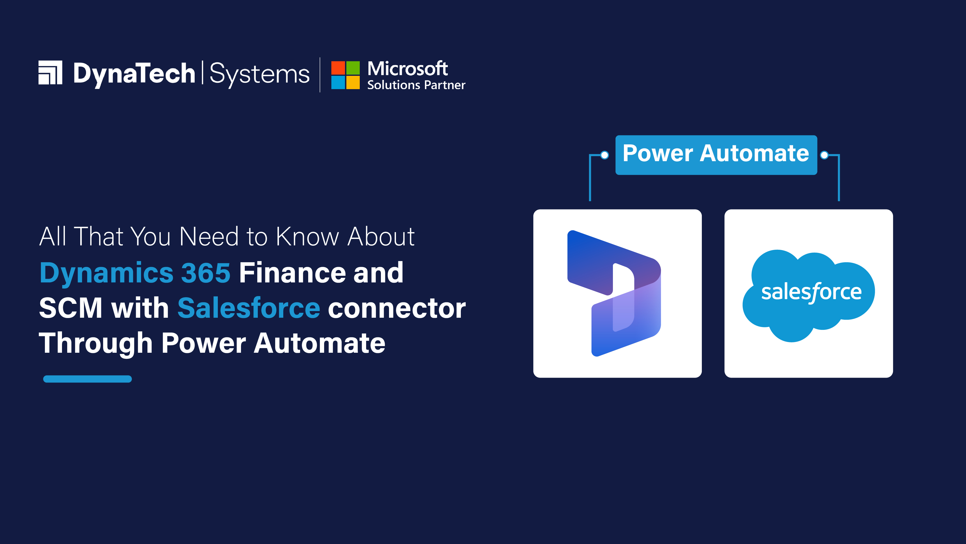 All That You Need to Know About Dynamics 365 Finance and SCM with Salesforce Connector Through Power Automate