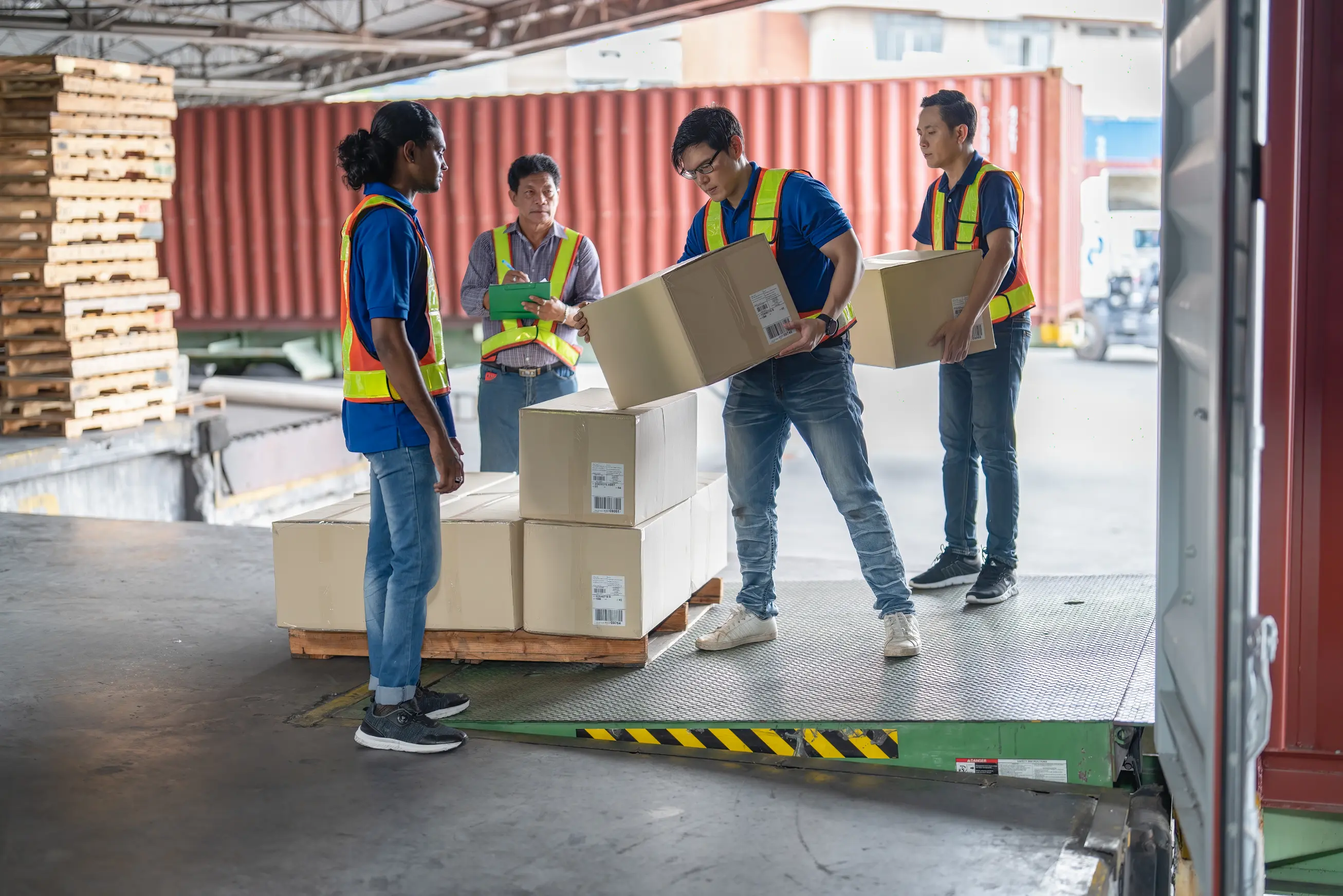 shipping process