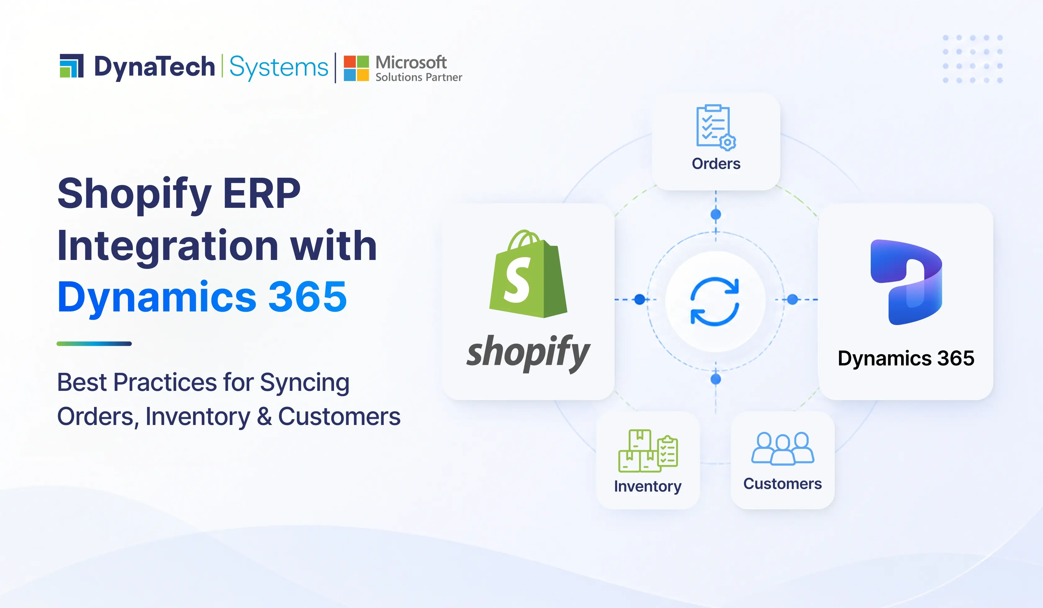 Shopify ERP Integration with Dynamics 365: Best Practices for Syncing Orders, Inventory & Customers